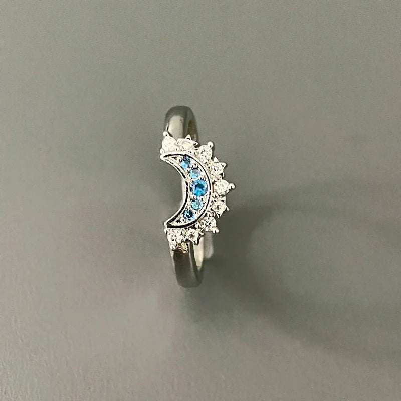 Celestial Sun & Moon Ring Set