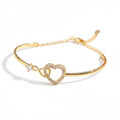 Hollowed Heart Shape Bracelet
