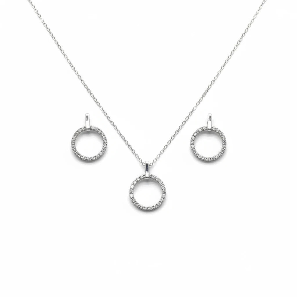 Crystal Halo Circle Set