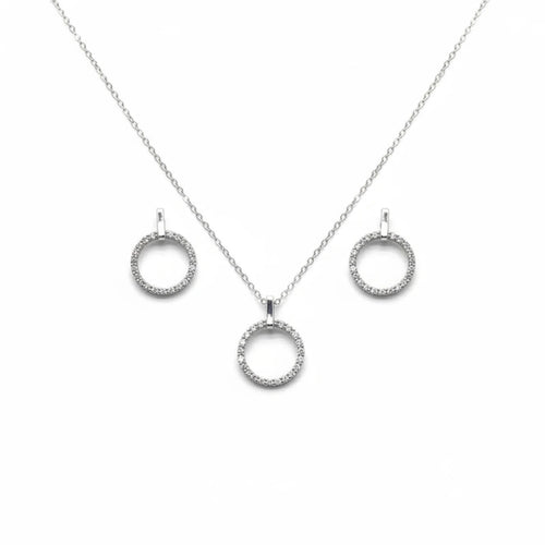 Crystal Halo Circle Set