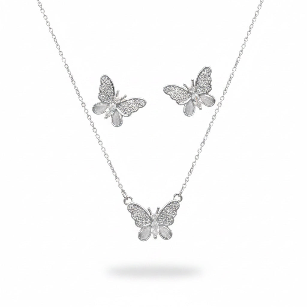 Elegant Butterfly Sparkle Set