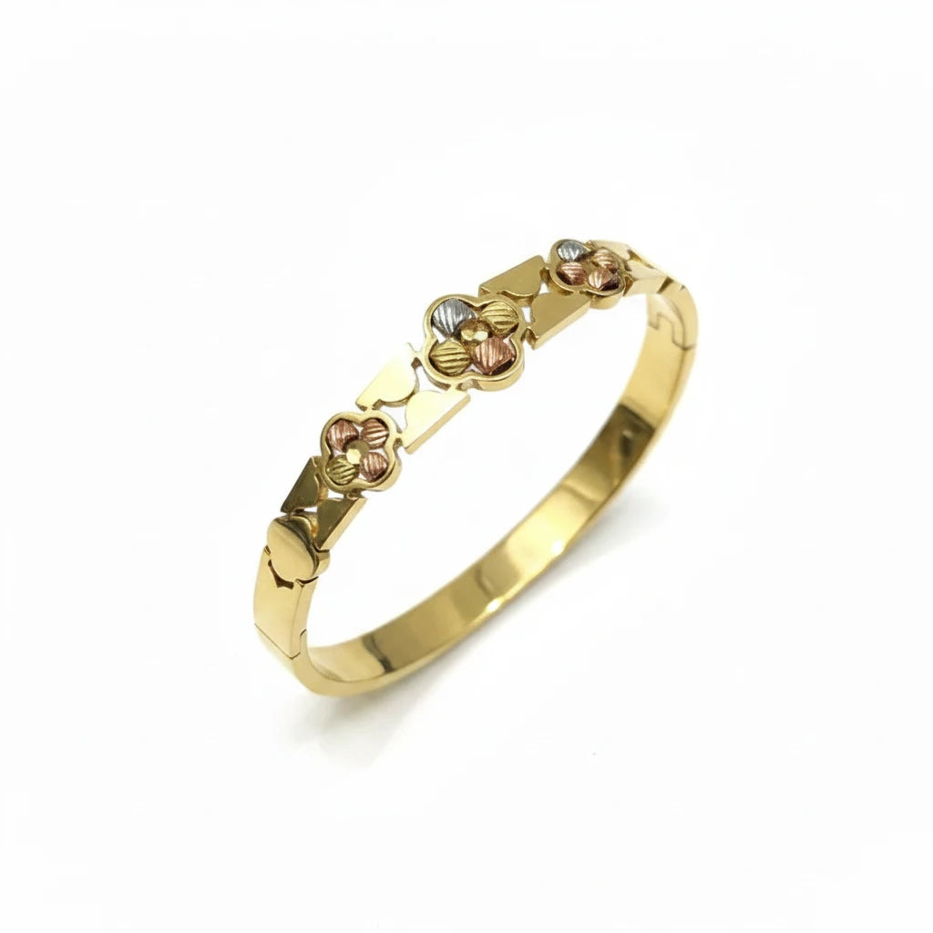 Ice Emerald Cut Bangle