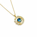 Celestial Orbit Pendant Necklace