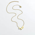 Triple Heart Charm Necklace