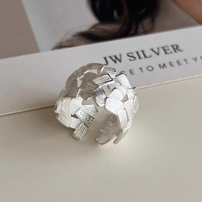 Fragment Mosaic Statement Ring