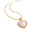 Pearl Essence Heart Necklace