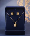 Woven Square Pendant Set
